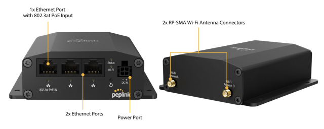 Peplink AP One Rugged (Dual Band 2x2 MIMO, WiFi 5)